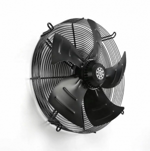 Осевой вентилятор с защитной решеткой Ровен YWF(K)4E-400-Z (Axial fans) всасывание